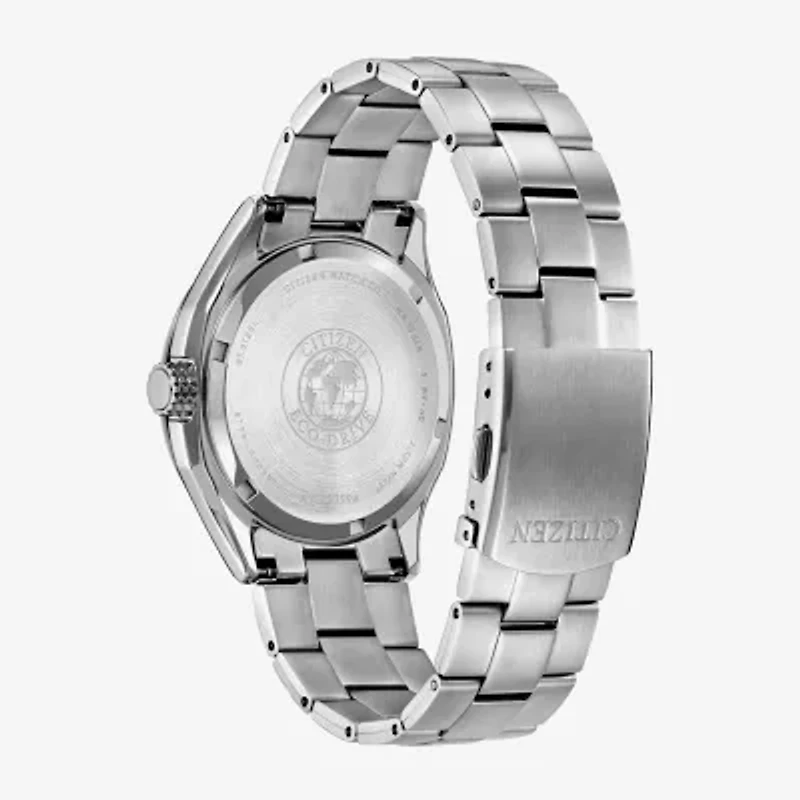 Citizen Sport Casual Mens Silver Tone Stainless Steel Bracelet Watch Aw1890-51x