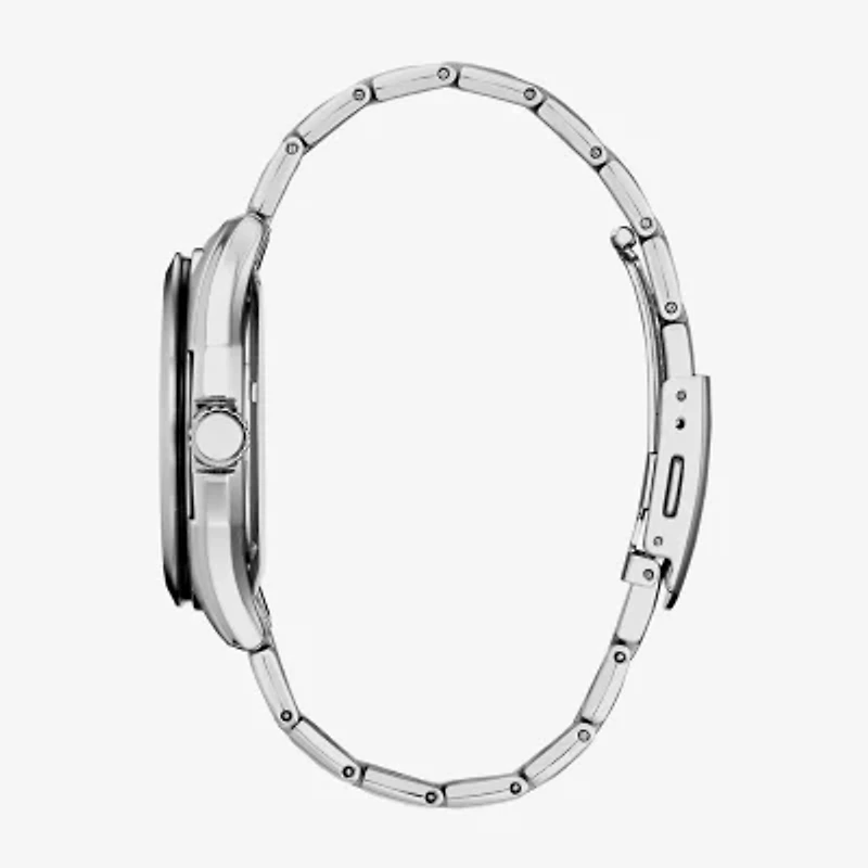 Citizen Sport Casual Mens Silver Tone Stainless Steel Bracelet Watch Aw1890-51x