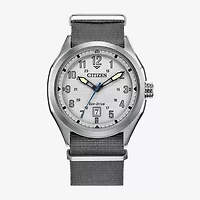 Citizen Sport Casual Mens Gray Strap Watch Aw1890-01a