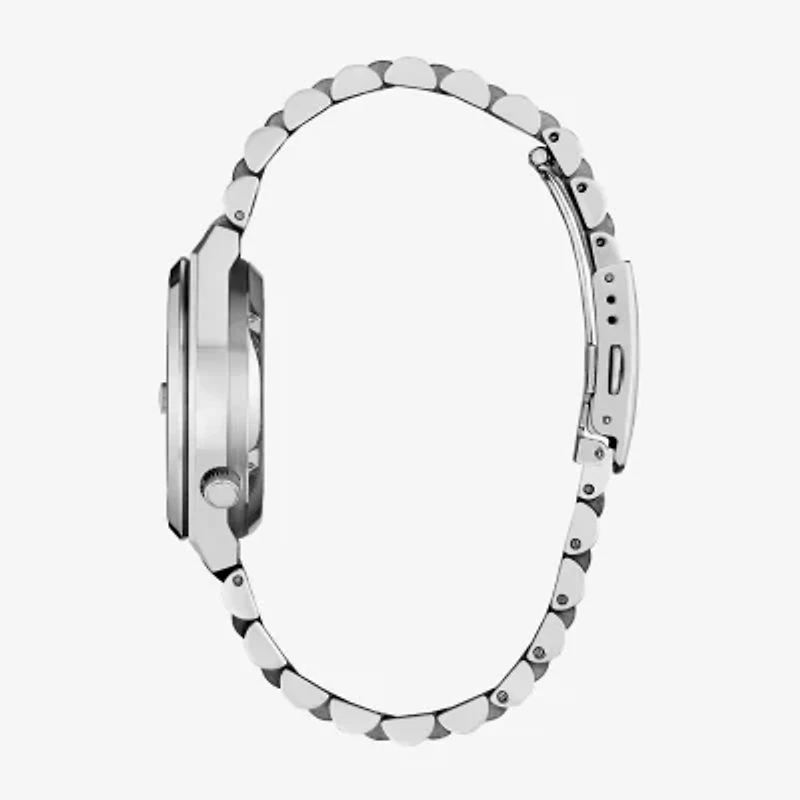 Citizen Sport Luxury Auto Mens Automatic Silver Tone Stainless Steel Bracelet Watch Nj0200-50m