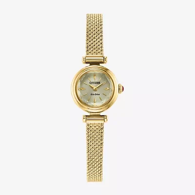 Citizen Classic Eco Womens Gold Tone Stainless Steel Bracelet Watch Eg7086-57p