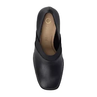 Journee Collection Womens Maeve Block Heel Dress Boots