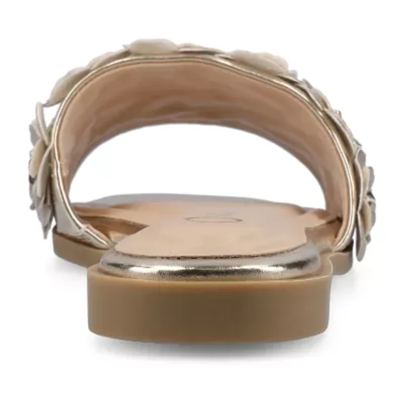 Journee Collection Womens Azalea Flat Sandals