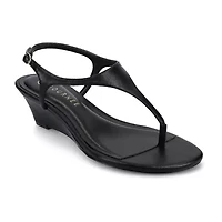 Journee Collection Womens Kathryn Wedge Sandals