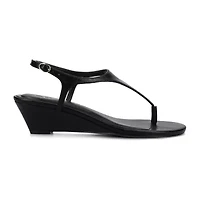 Journee Collection Womens Kathryn Wedge Sandals