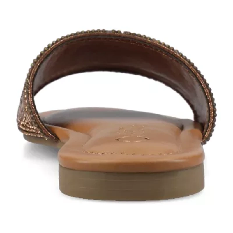 Journee Collection Womens Maria Flat Sandals