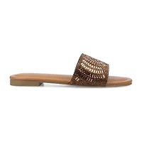Journee Collection Womens Maria Flat Sandals