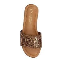 Journee Collection Womens Maria Flat Sandals