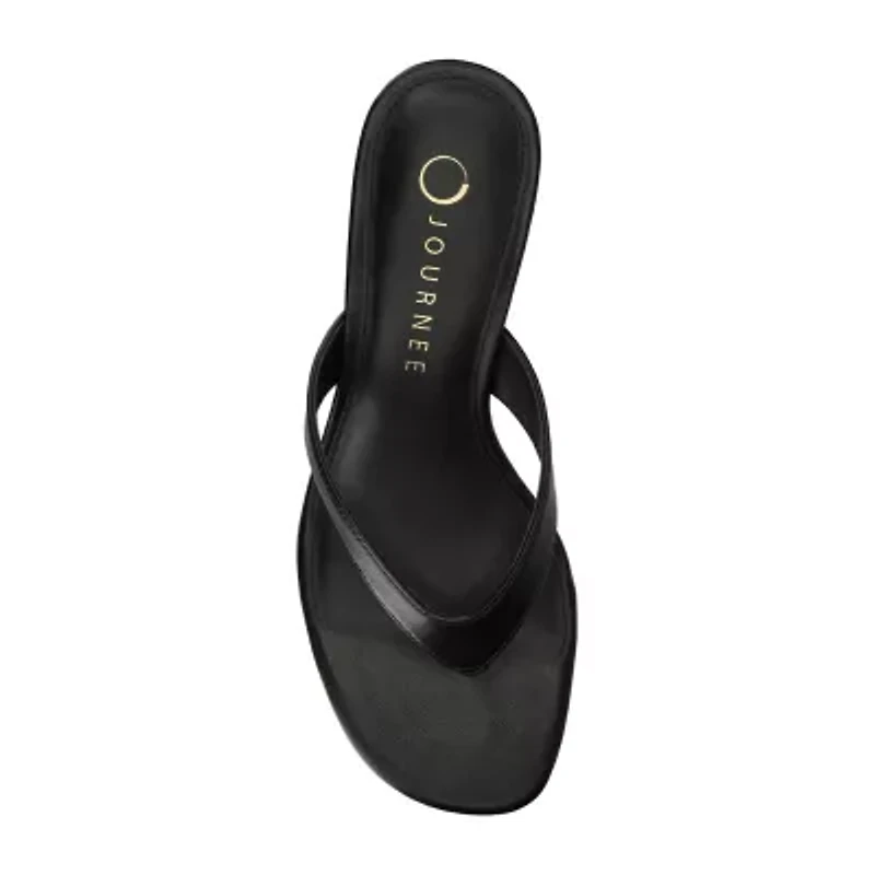 Journee Collection Womens Danielle Heeled Sandals