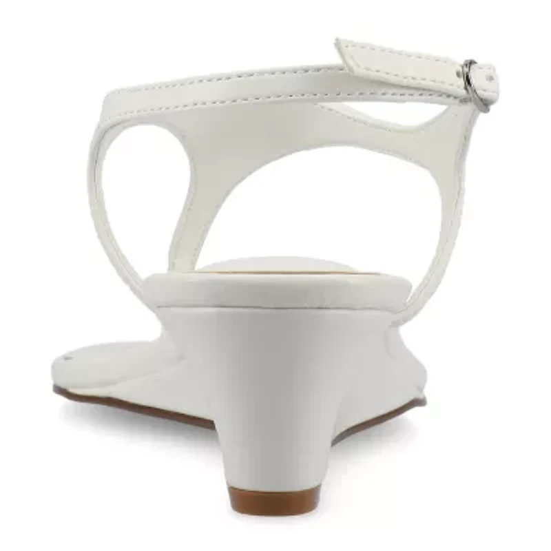 Journee Collection Womens Kathryn Wedge Sandals