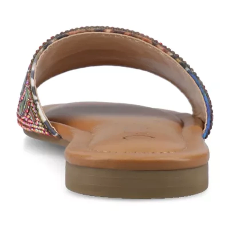 Journee Collection Womens Maria Flat Sandals