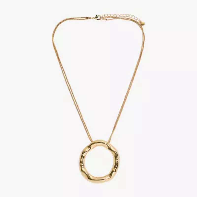 Bold Elements Womens 18 Inch Pendant Necklace