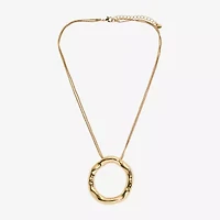 Bold Elements Womens 18 Inch Pendant Necklace