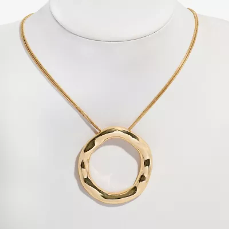 Bold Elements Womens 18 Inch Pendant Necklace