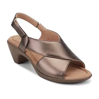Easy Spirit Womens Charlene Heeled Sandals