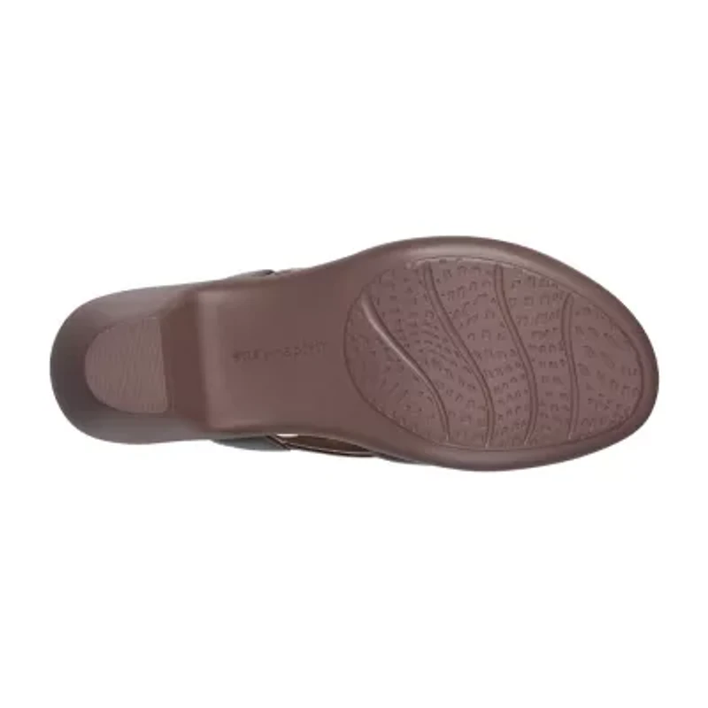Easy Spirit Womens Charlene Heeled Sandals