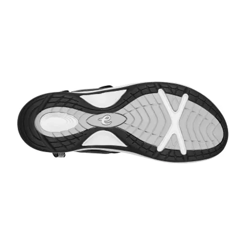 Easy Spirit Womens Esplash Adjustable Strap Flat Sandals
