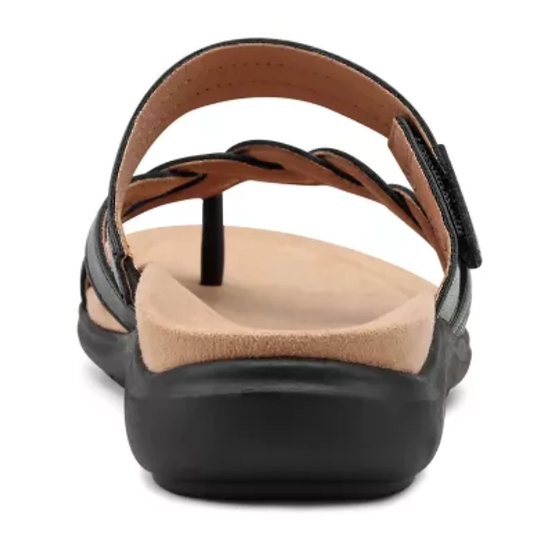 Easy Spirit Womens Waren Flat Sandals