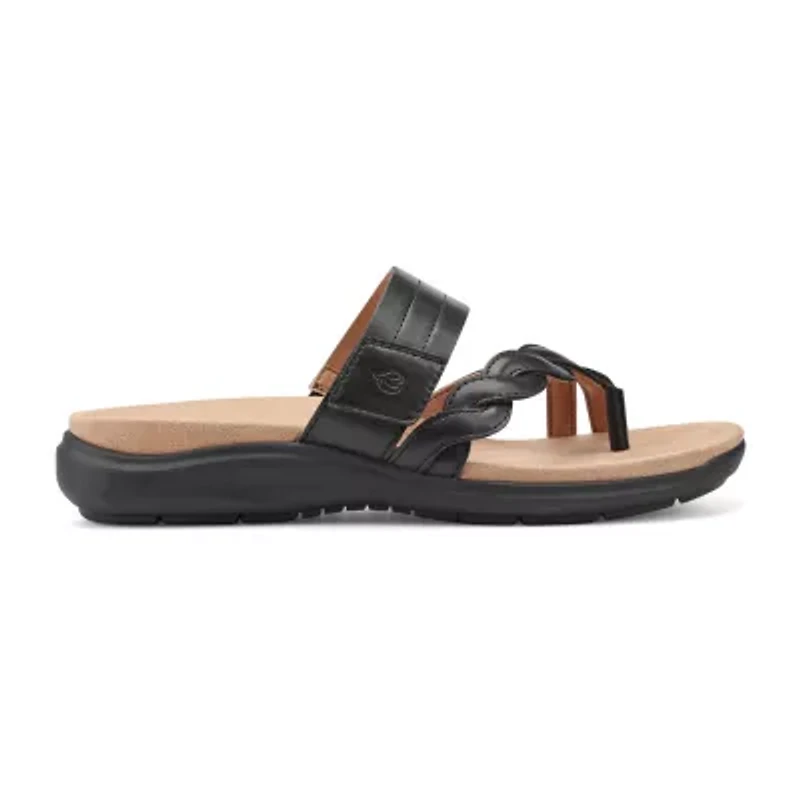 Easy Spirit Womens Waren Flat Sandals