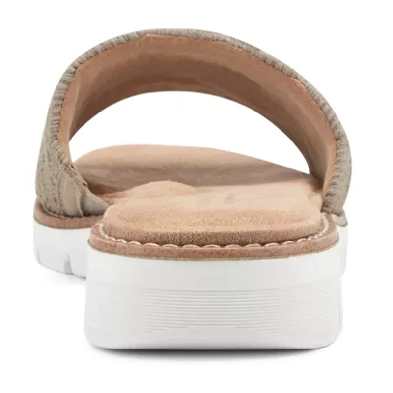 Easy Spirit Womens Jadyn Flat Sandals