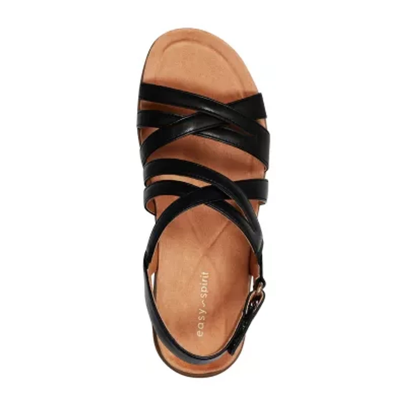 Easy Spirit Womens Wincie Flat Sandals