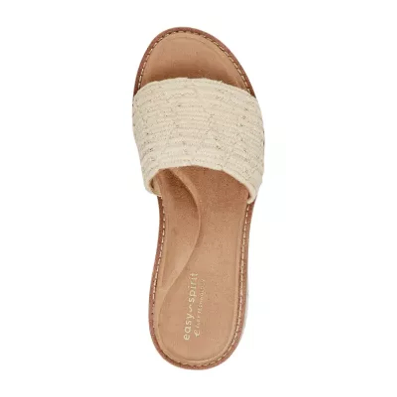 Easy Spirit Womens Jadyn Flat Sandals