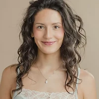 F / Vs2) Womens CT. T.W. Lab Grown White Diamond 10K Gold Pear 18 Inch Pendant Necklace