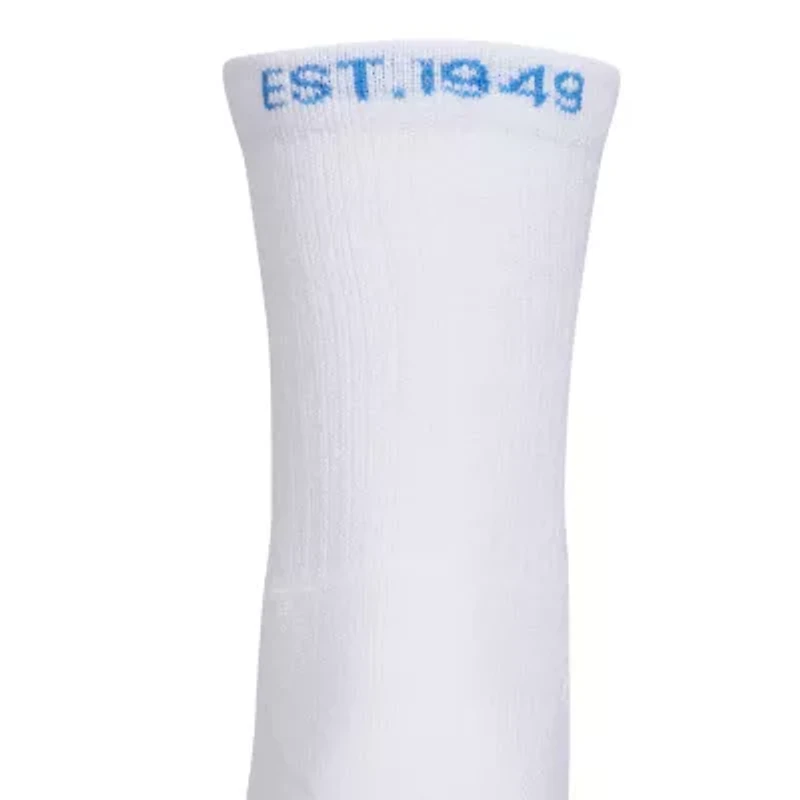 adidas Cushioned Mens 3-pc. Quarter Ankle Socks