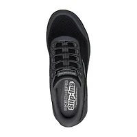 Skechers Hands Free Slip-Ins Glide Step Sole Glover Peak Womens Slip-On Walking Shoes
