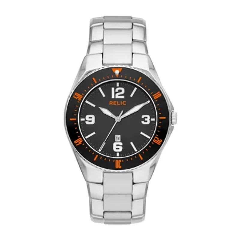 Relic® Dawson Mens Stainless Steel Watch ZR12069