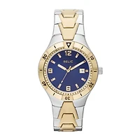 Relic® Vince Mens Two-Tone Stainless Steel Bracelet Watch ZR12107