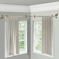 Rod Desyne Ivy Corner 13/16 Adjustable Curtain
