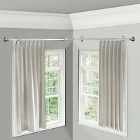 Rod Desyne Naomi Corner 13/16 Adjustable Curtain