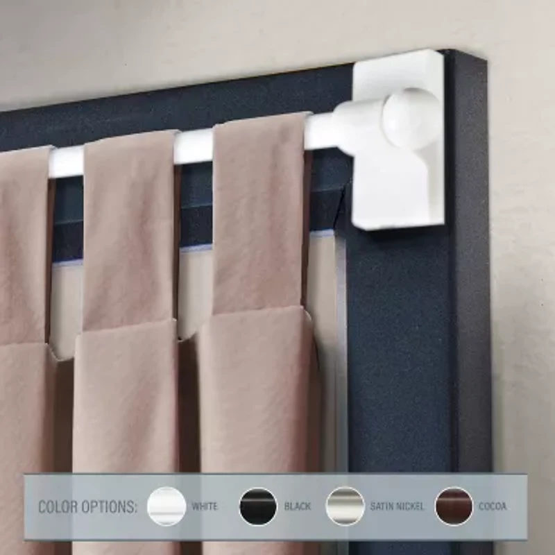 Rod Desyne Magnetic 1/2 Curtain (28-48")