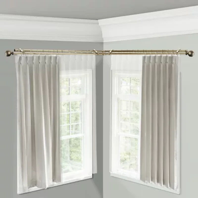 Rod Desyne Poise Corner Double Curtain