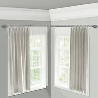Rod Desyne Twist Corner Double Curtain
