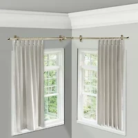 Rod Desyne Corner 13/16 Adjustable Curtain