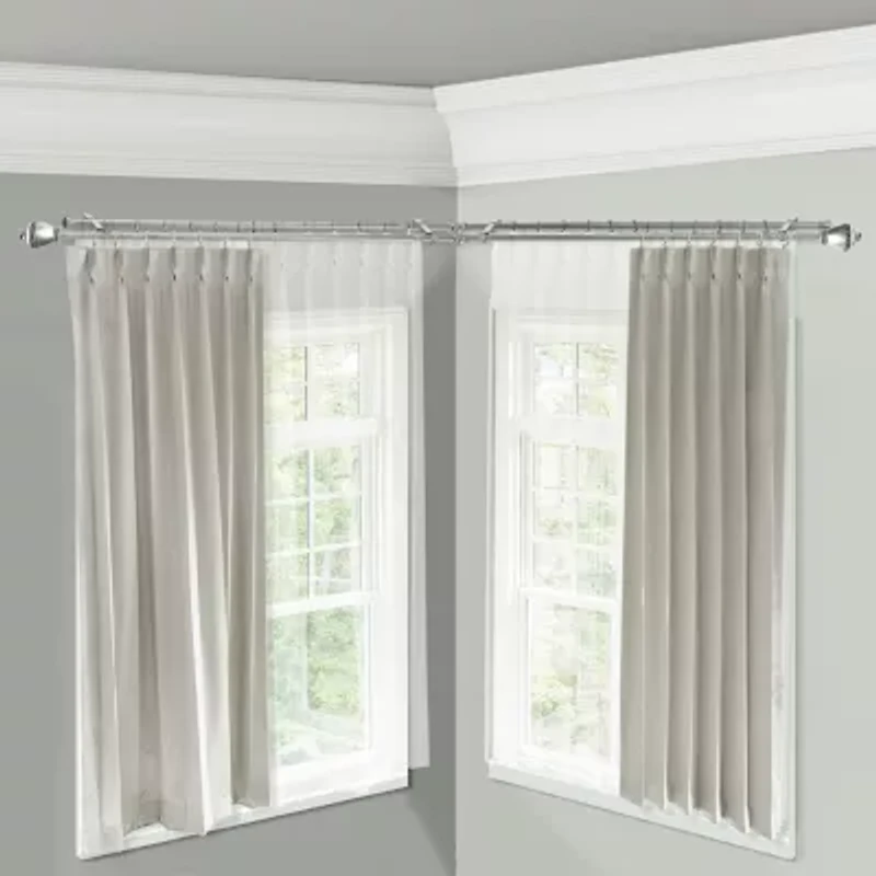 Rod Desyne Amelie Corner Window Double Curtain
