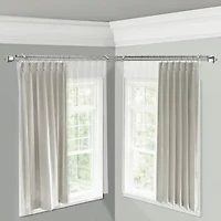 Rod Desyne Amelie Corner Window Double Curtain