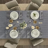 Fieldcrest Luxury Cotton-Linen Herringbone 4-pc. Napkins