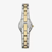 Relic By Fossil Womens Two Tone Bracelet Watch Zr34655