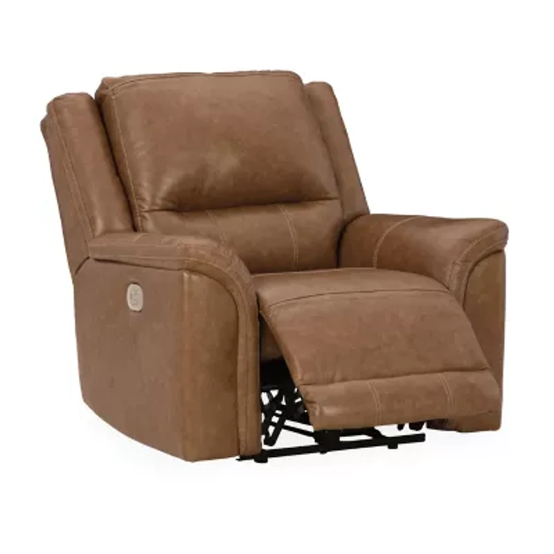 Signature Design By Ashley® Trasimeno Dual Power Leather Recliner