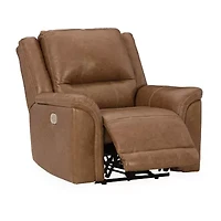 Signature Design By Ashley® Trasimeno Dual Power Leather Recliner