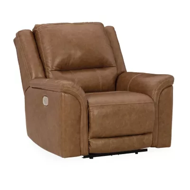Signature Design By Ashley® Trasimeno Dual Power Leather Recliner
