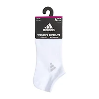 adidas Superlite Womens Multi-Pack 6 Pair No Show Socks