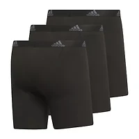 adidas Stretch Cotton Mens 3 Pack Boxer Briefs 5158001a