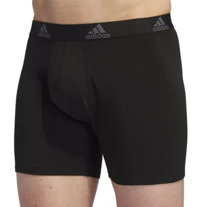adidas Stretch Cotton Mens 3 Pack Boxer Briefs 5158001a
