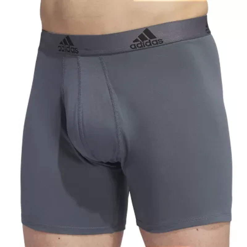 adidas Stretch Cotton Mens 3 Pack Boxer Briefs 5158001a