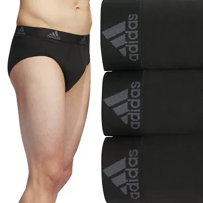 adidas Stretch Cotton Mens 3 Pack Briefs 5158003a