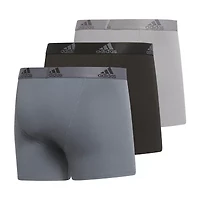 adidas Stretch Cotton Mens 3 Pack Multi-Pack Fabric Trunks 5157997a